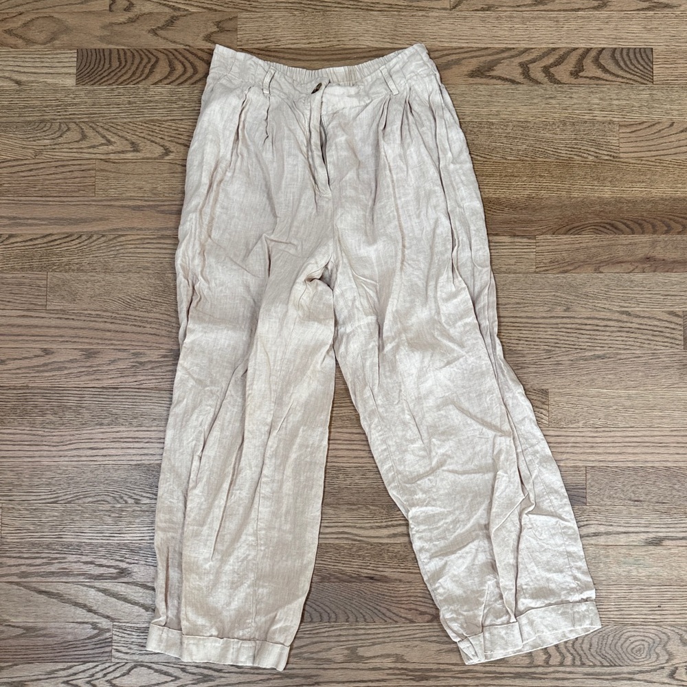 Massimo dutti linen pants